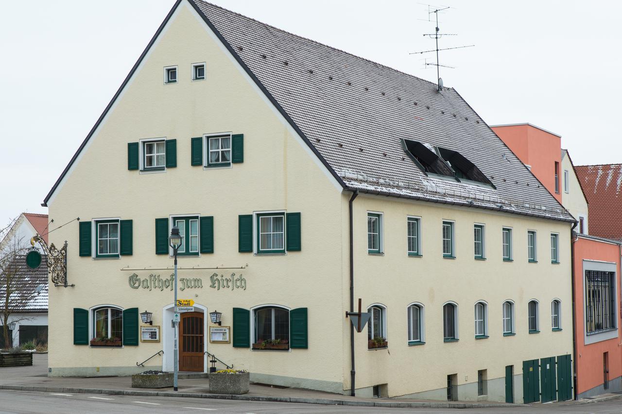 Hotel Zum Hirsch Wertingen Zewnętrze zdjęcie
