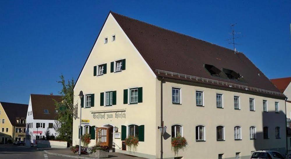 Hotel Zum Hirsch Wertingen Zewnętrze zdjęcie